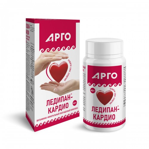 Купить Витаминно-минеральный обогащенный комплекс Ледипан-кардио, капсулы, 60 шт  г. Якутск  