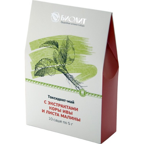 Купить Токсидонт-май с экстрактами коры ивы и листа малины  г. Якутск  